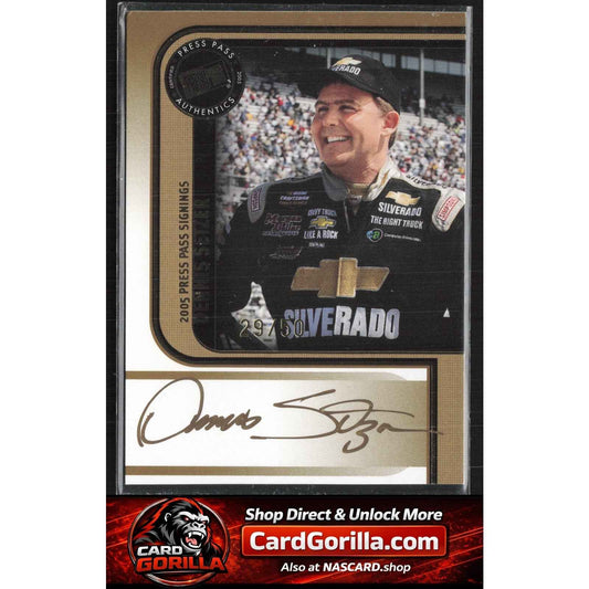 2005 Press Pass #NNO Dennis Setzer Signings Gold #/50