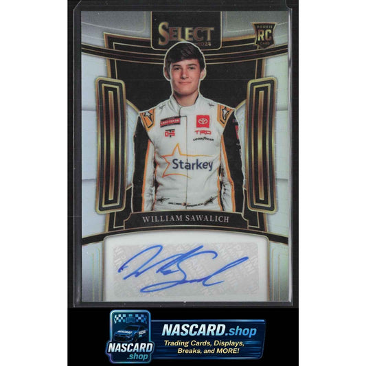 2024 Panini Select #S-WSC William Sawalich Signatures RC