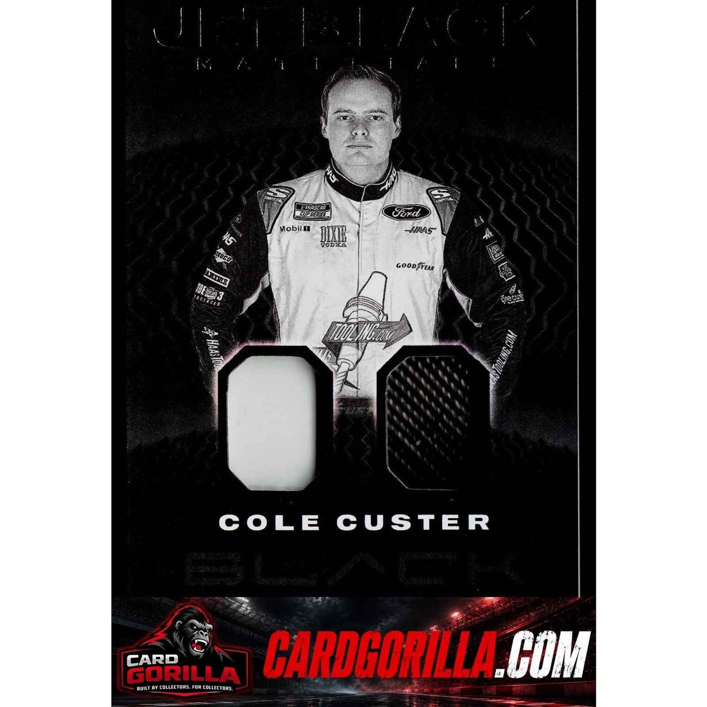 2021 Panini Chronicles #JBM-CC Cole Custer Jet Black Materials