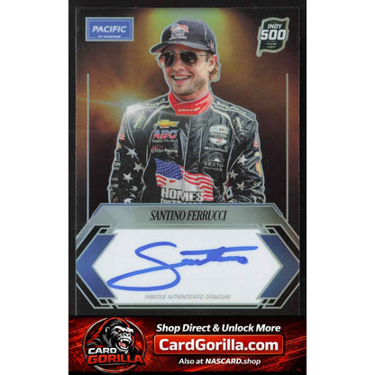 2025 Parkside Indy 500 Pacific #PP-SF Santino Ferrucci Signature Series