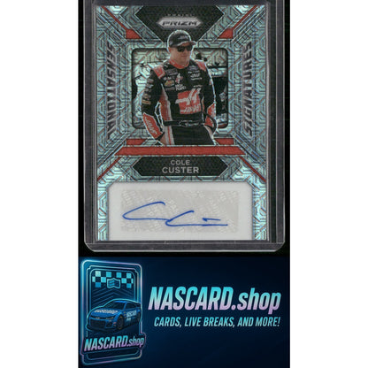 2024 Panini Prizm #SS-CCR Cole Custer Sensational Signatures Mojo #/25