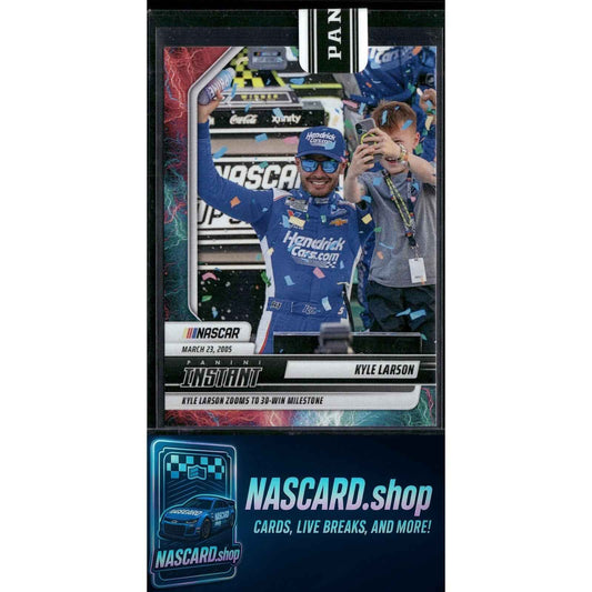 2025 Panini Instant #12 Kyle Larson Lightning #/5