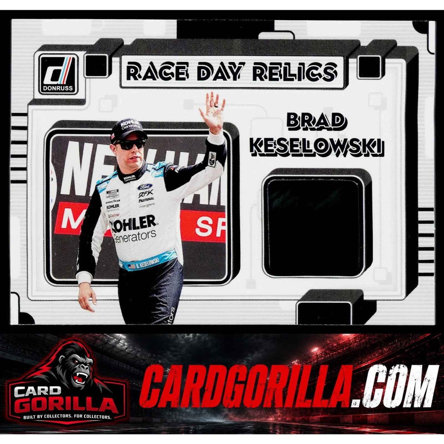 2023 Donruss #RR-BK Brad Keselowski Race Day Relics