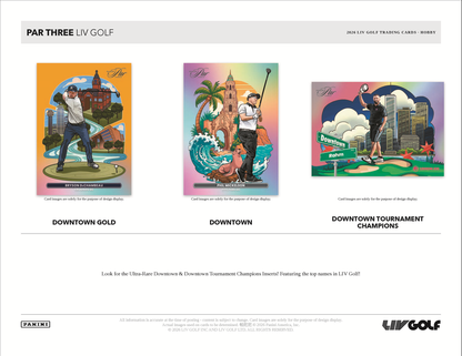 2026 Panini Par Three LIV Golf Hobby Box
