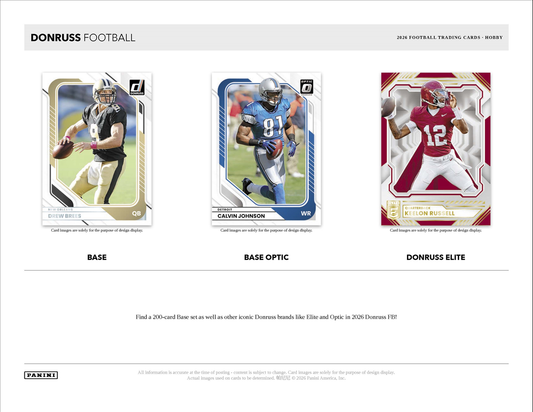 2026 Panini Donruss Football Hobby Box