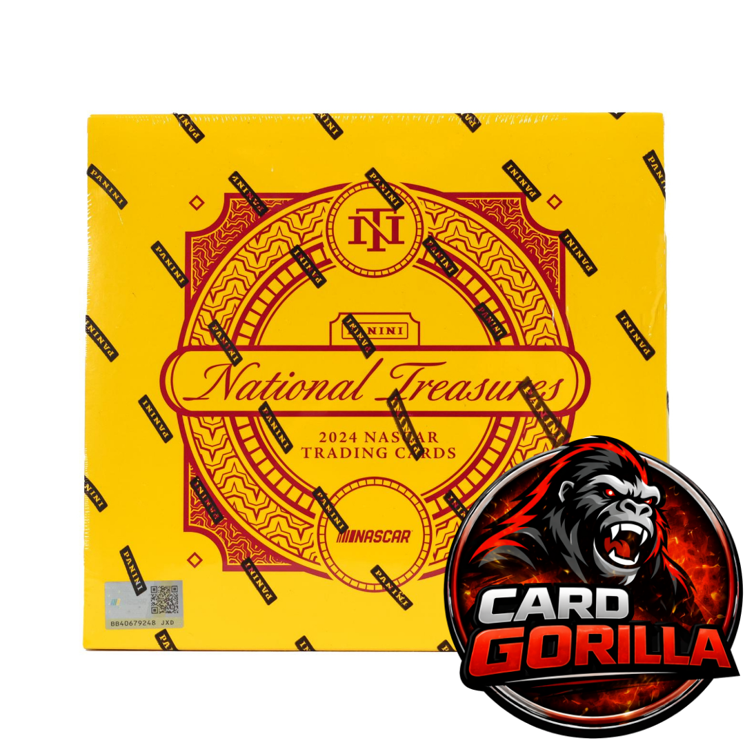 2024 Panini National Treasures Racing Hobby Box - Card Gorilla