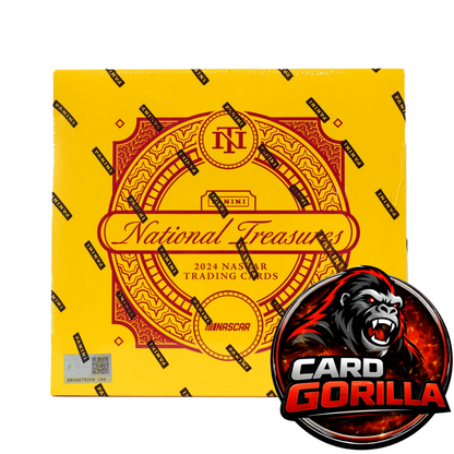 2024 Panini National Treasures Racing Hobby Box - Card Gorilla