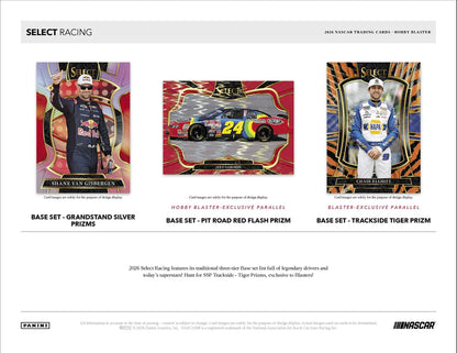 COMING SOON! 2026 Panini Select Racing NASCAR Blaster Box