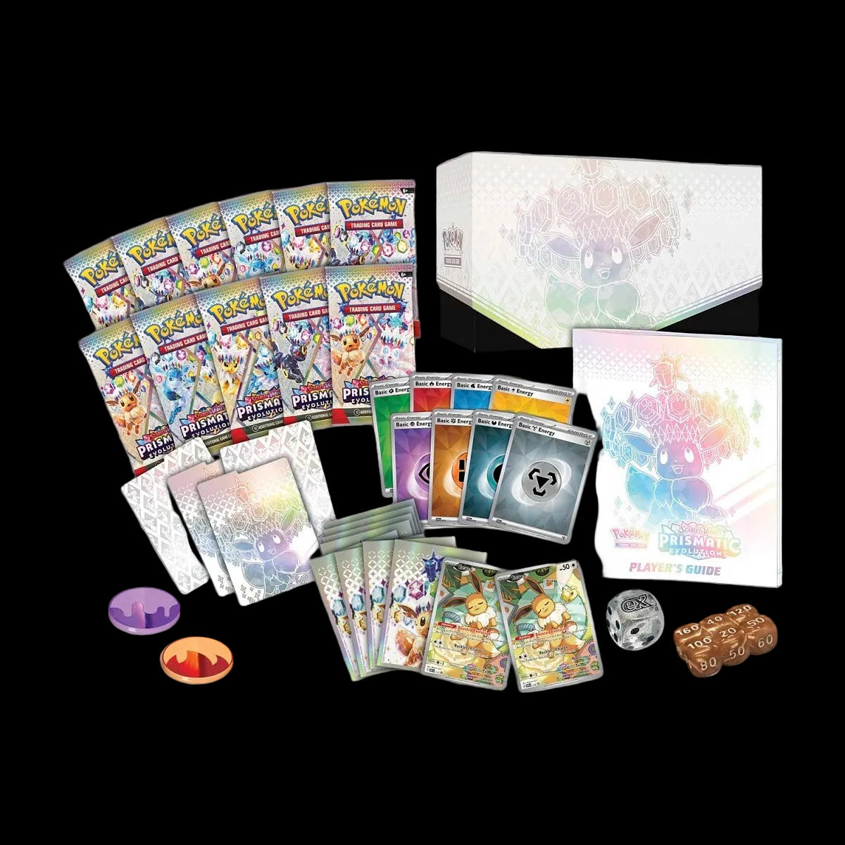 Pokémon TCG Scarlet & Violet Prismatic Evolutions Elite Trainer Box