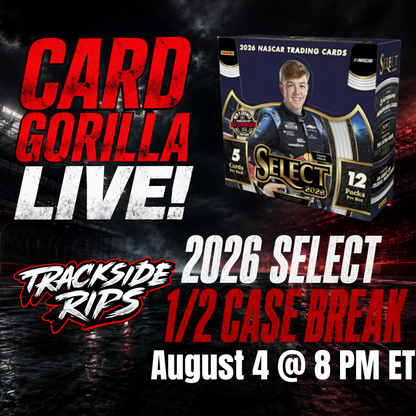2026 Select 1/2 Case - Pick Your Driver - August 4th, 2026