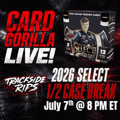 SPOTS LIKE DURING THE BREAK! 2026 Select 1/2 Case - Pick Your Driver - July 7th, 2026