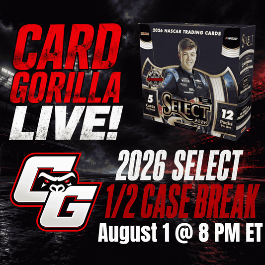 2026 Select 1/2 Case - Pick Your Driver - August 1st, 2026