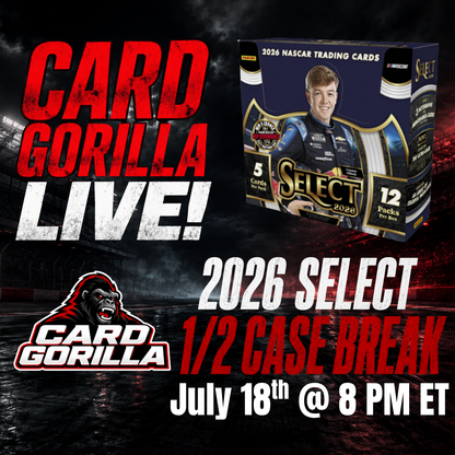 2026 Select 1/2 Case - Pick Your Driver - July 18th, 2026