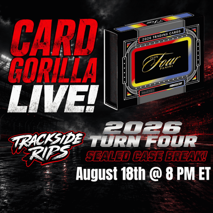 SPOTS ARE LIVE! 2026 Panini Turn Four - Pick Your Driver - August 18, 2026