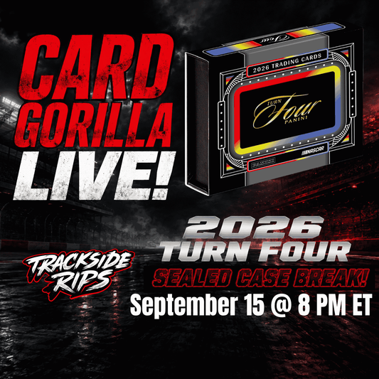 2026 Panini Turn Four Racing Sealed Case - Pick Your Driver - September 15, 2026