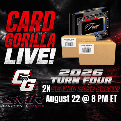 2026 Panini Turn Four Dual Case - Pick Your Driver - August 22, 2026