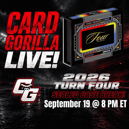 2026 Panini Turn Four Racing Sealed Case - Pick Your Driver - September 19, 2026