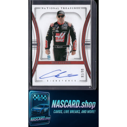 2024 Panini National Treasures #S-CCT Cole Custer Signatures #/99