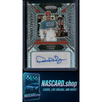 2024 Panini Prizm #SS-DCE Derrike Cope Sensational Signatures Mojo #/25 - Card Gorilla