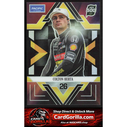2025 Parkside Indy 500 Pacific #14 Colton Herta Red V2