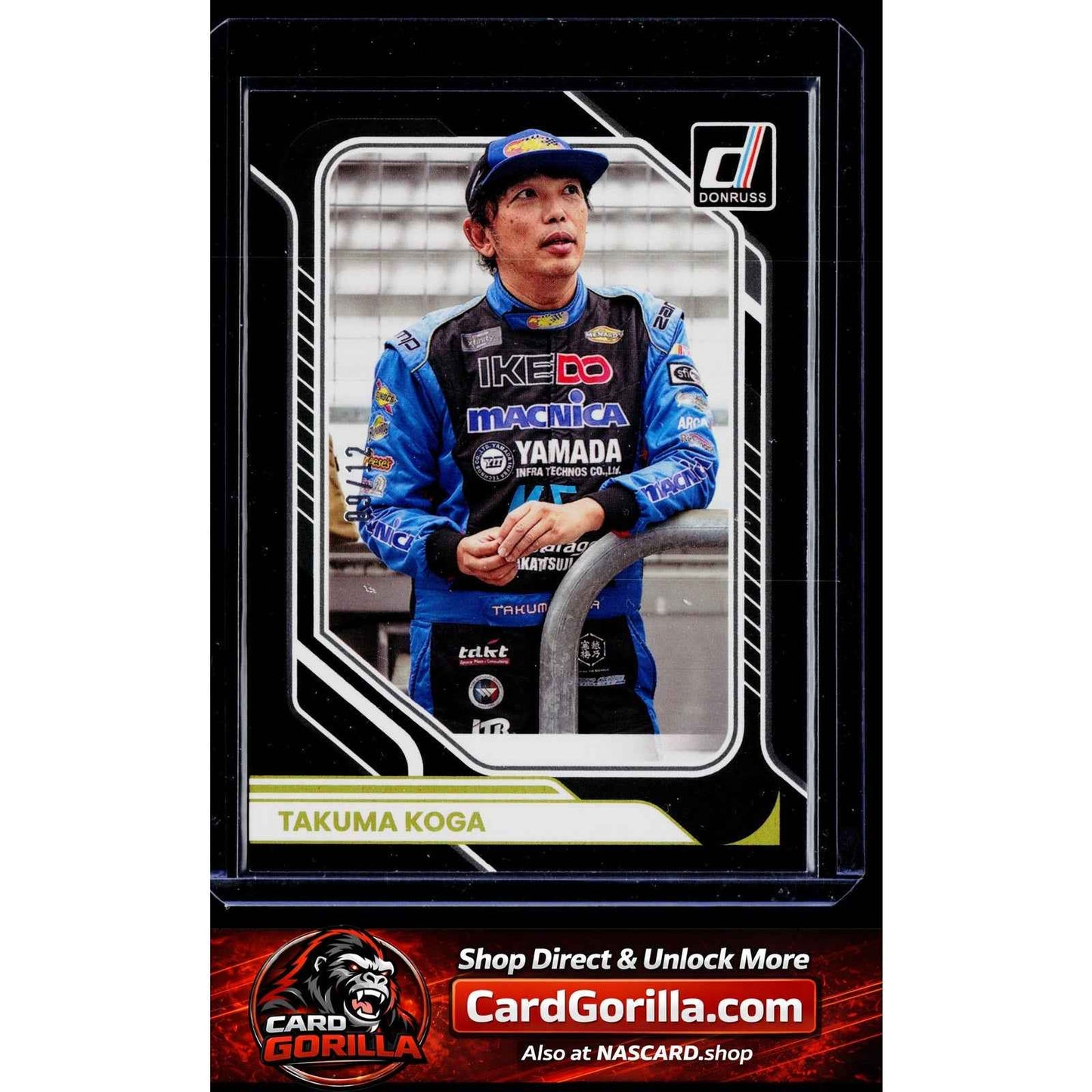 2026 Donruss #80 Takuma Koga Numbers #/12