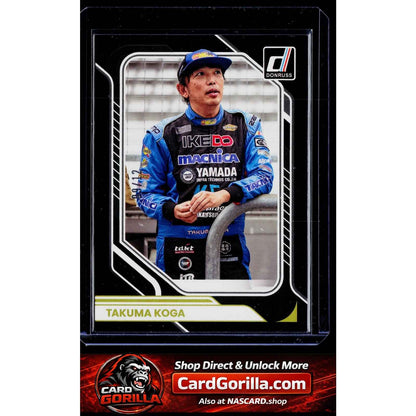 2026 Donruss #80 Takuma Koga Numbers #/12