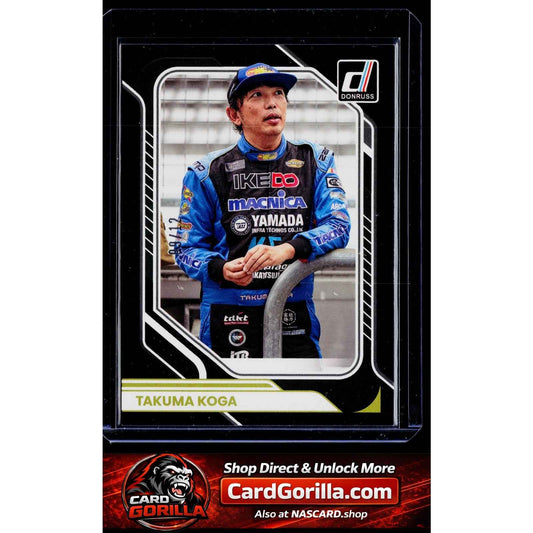 2026 Donruss #80 Takuma Koga Numbers #/12