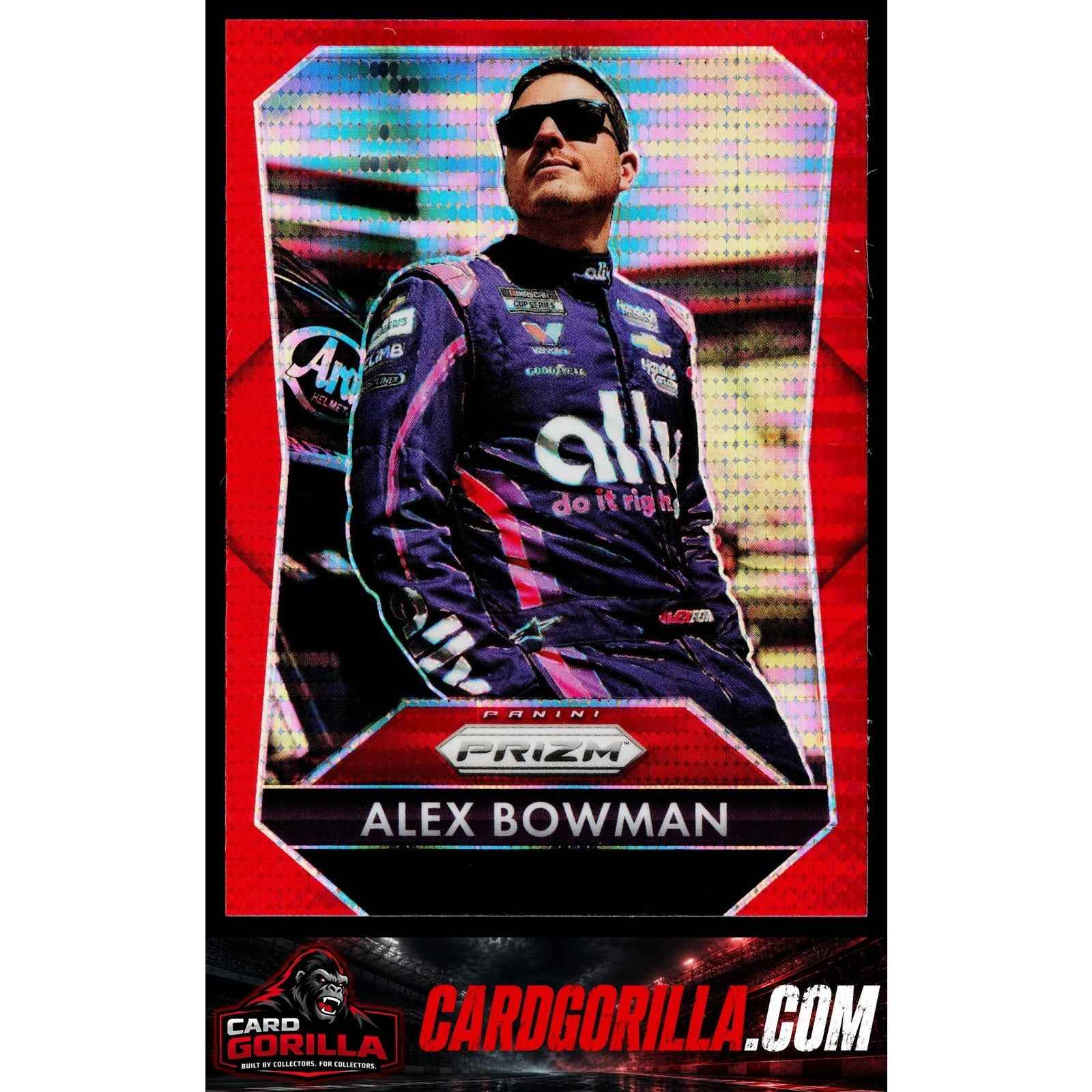 2025 Panini Prizm #193 Alex Bowman Red #/249