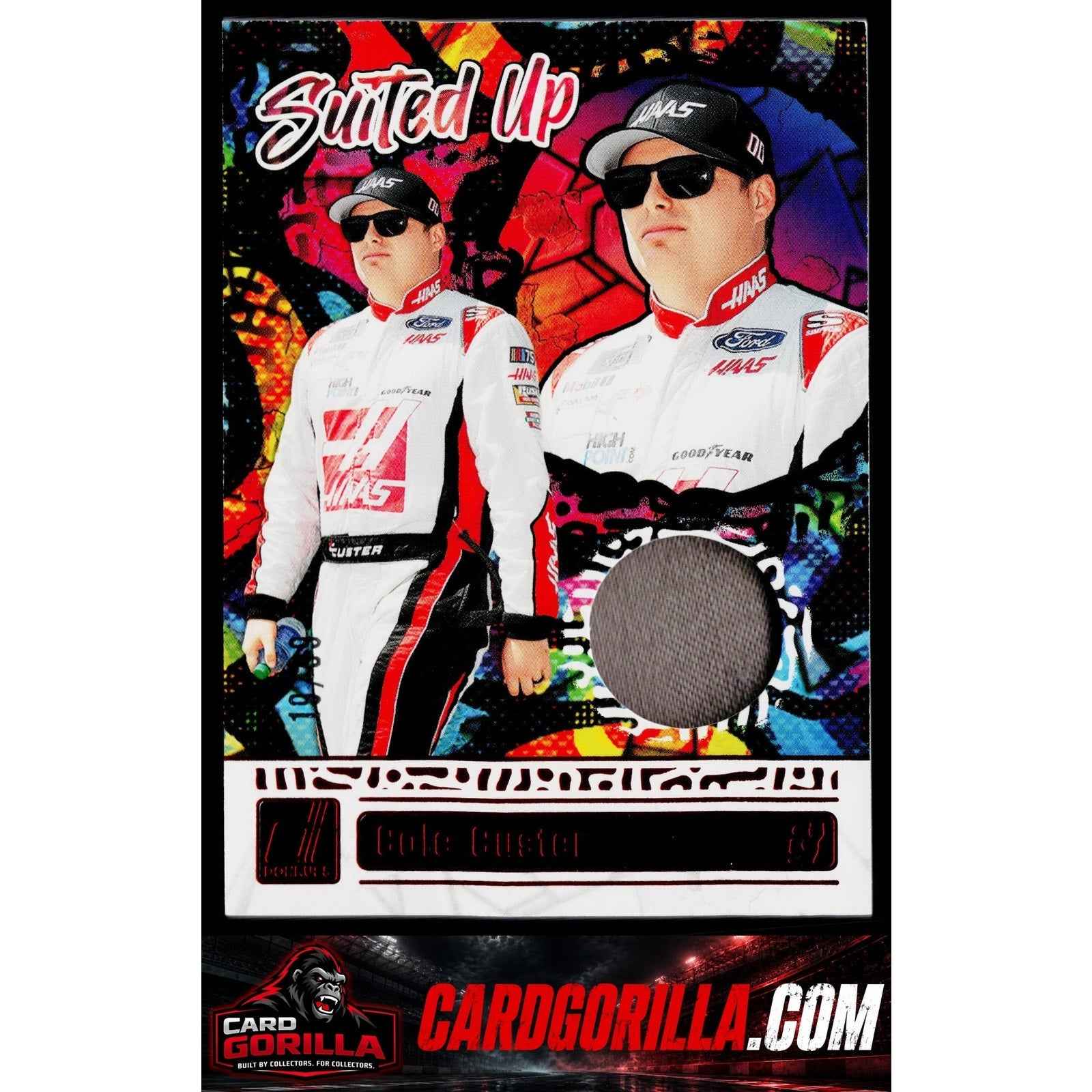 2024 Donruss #SU-CC Cole Custer Suited Up Swatches Red #/99