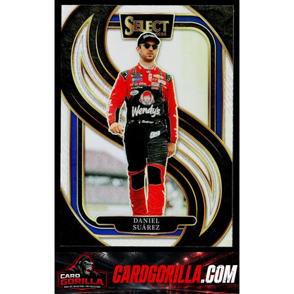2025 Panini Select #280 Daniel Suarez Silver NASCAR Logo