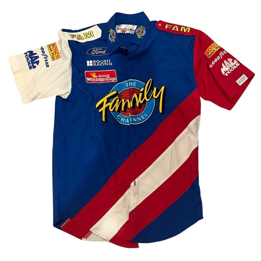 Ted Musgrave Race Used Pit Crew Uniform Shirt & Pants - The Family Channel
