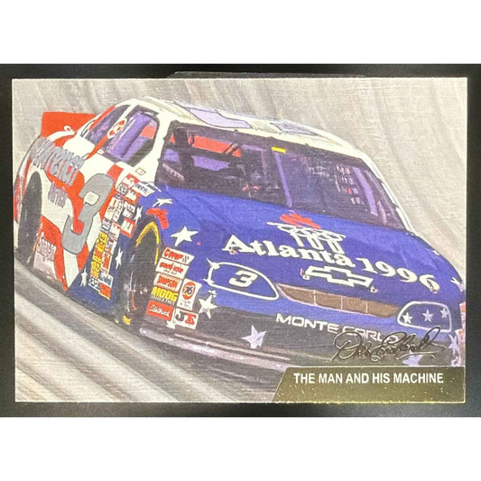 2002 Dale Earnhardt The Artist Series Bill Purdom #64 The Man and His Machine