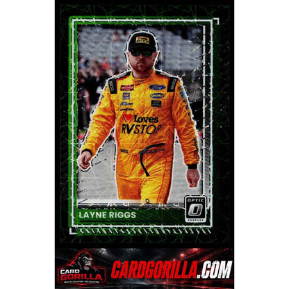 2025 Donruss #65 Layne Riggs Optic Black Velocity #/39