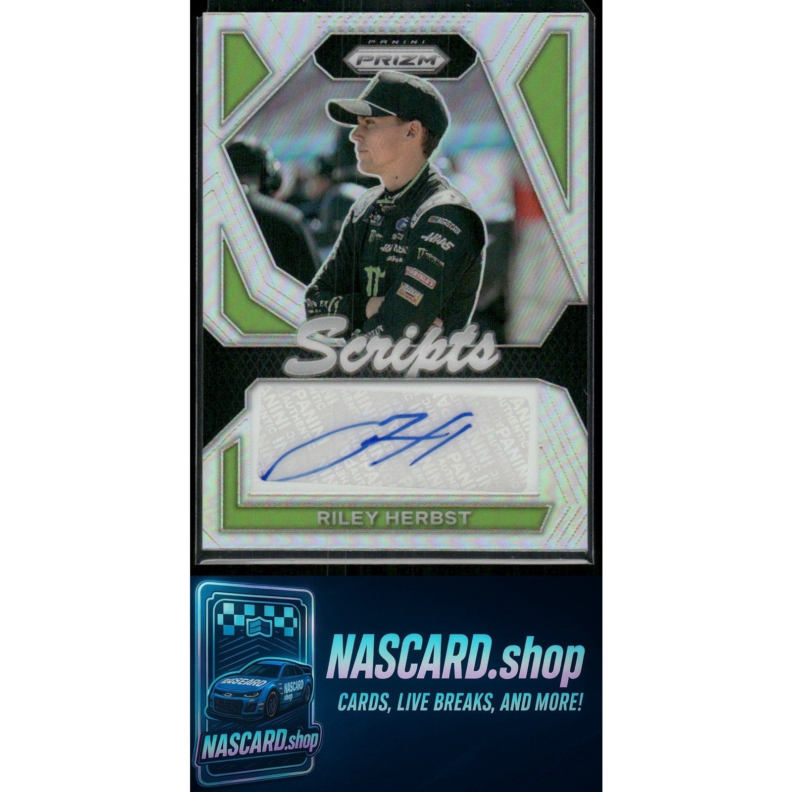 2024 Panini Prizm #S-RHT Riley Herbst Scripts - Card Gorilla
