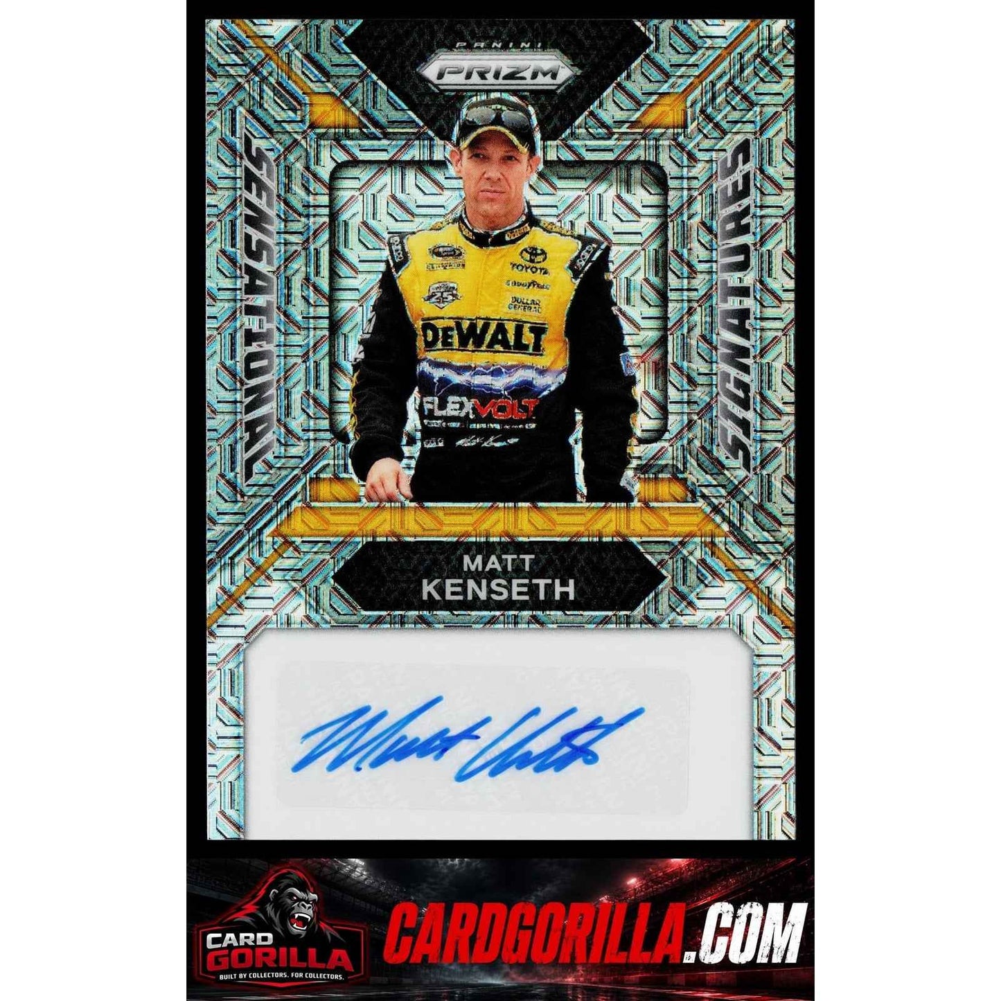 2024 Panini Prizm #SS-MKH Matt Kenseth Sensational Signatures Mojo #/25