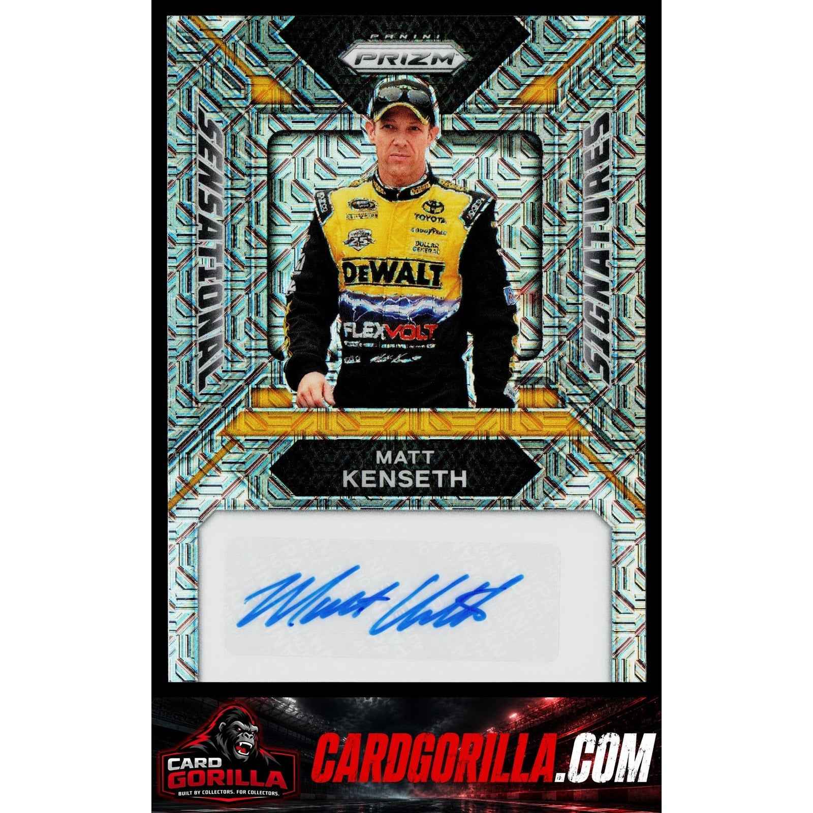 2024 Panini Prizm #SS-MKH Matt Kenseth Sensational Signatures Mojo #/25