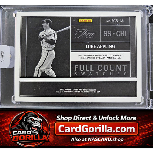 2023 Panini Three and Two #FCS-LA Luke Appling Full Count Swatches #/49