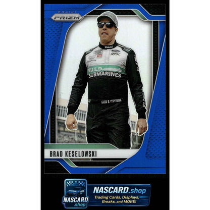 2025 Panini Prizm #6 Brad Keselowski Blue #/199