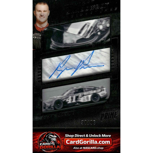 2023 Panini Prime #SHA-RPR Ryan Preece Midnight Shadowbox Signatures #/99