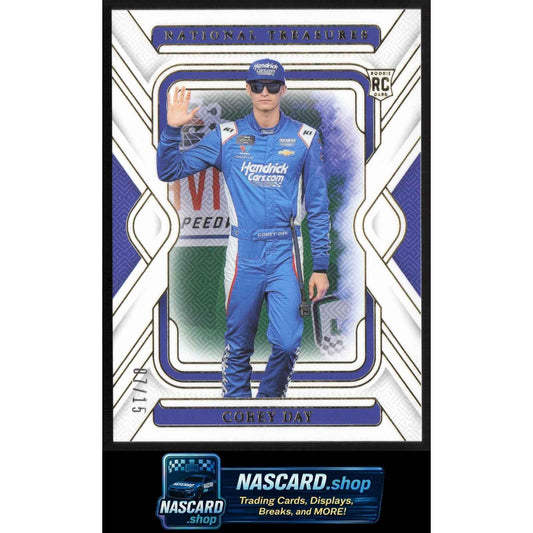 2025 Panini National Treasures #32 Corey Day Gold #/15 RC