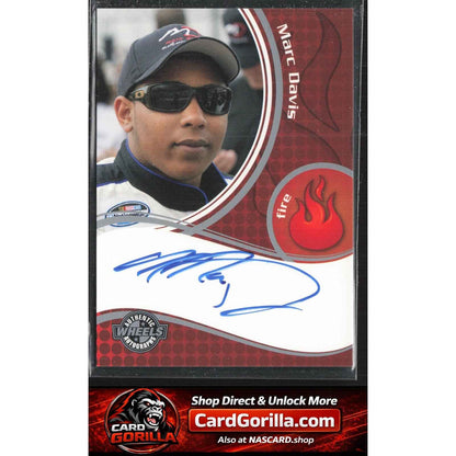 2010 Wheels Element #NNO Marc Davis Wheels Autographs Order of the Elements