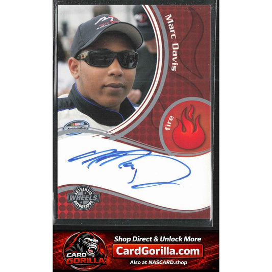 2010 Wheels Element #NNO Marc Davis Wheels Autographs Order of the Elements