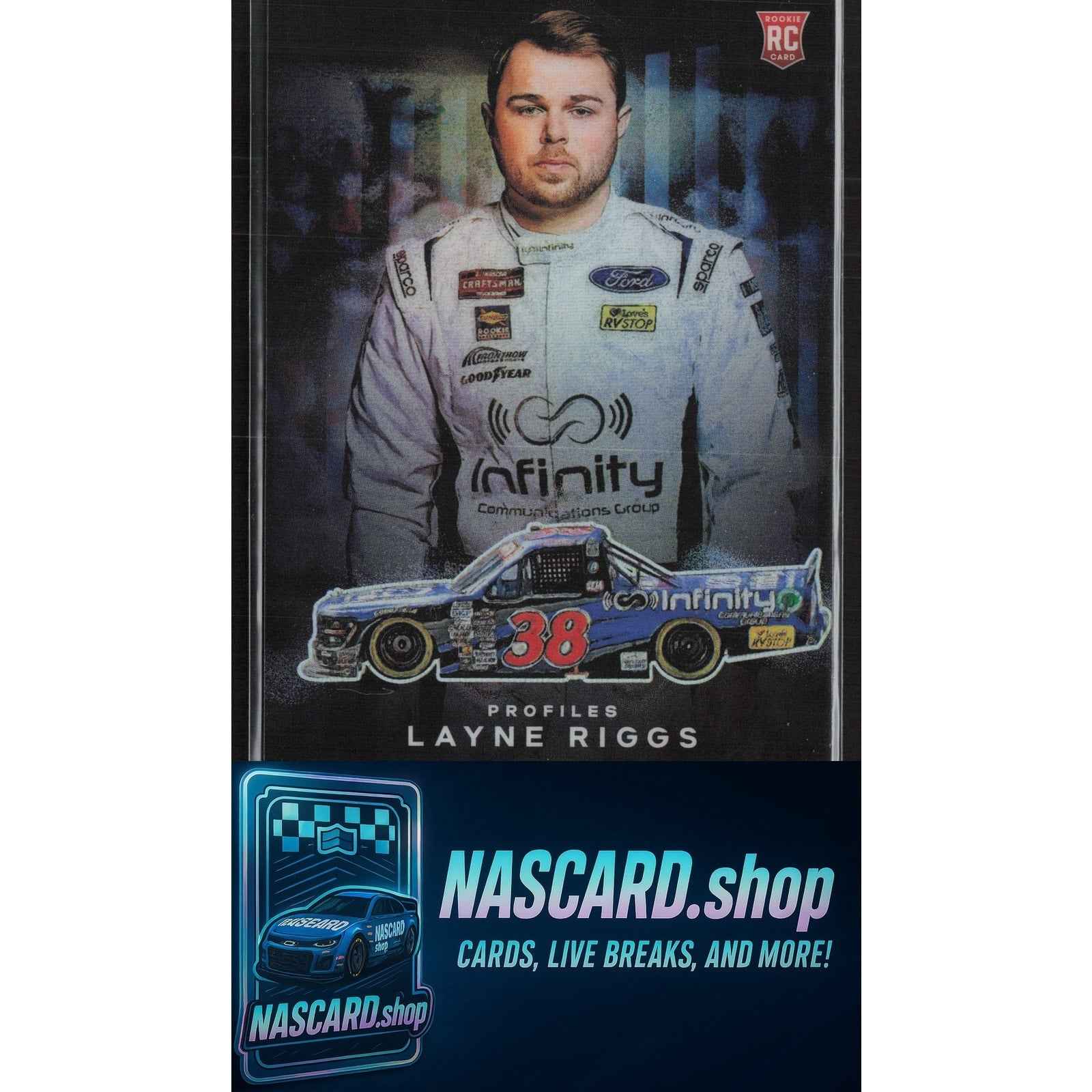 2024 Panini Prizm #2 Layne Riggs Profiles RC
