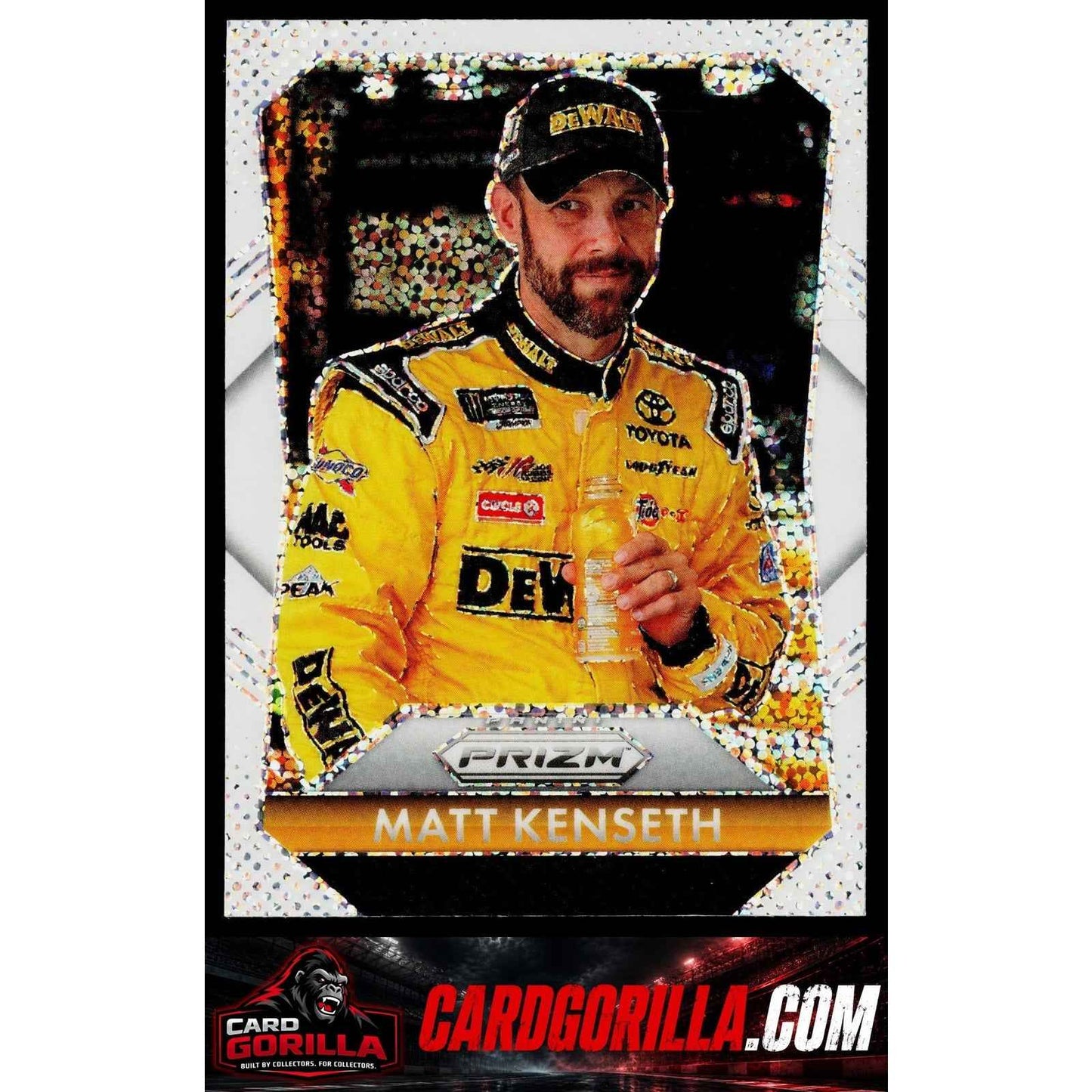 2025 Panini Prizm #167 Matt Kenseth White Sparkle