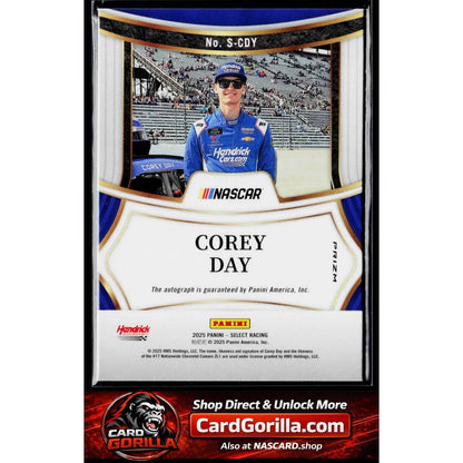 2025 Panini Select #S-CDY Corey Day Signatures RC
