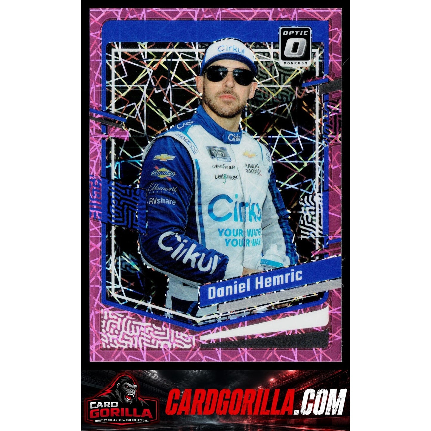 2024 Donruss #18 Daniel Hemric Optic Pink Velocity #/79