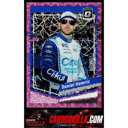 2024 Donruss #18 Daniel Hemric Optic Pink Velocity #/79