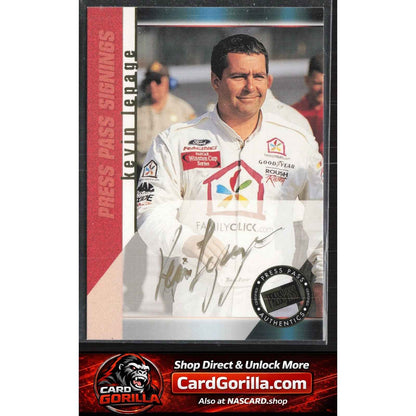 2000 Press Pass #NNO Kevin Lepage Signings Gold Ink