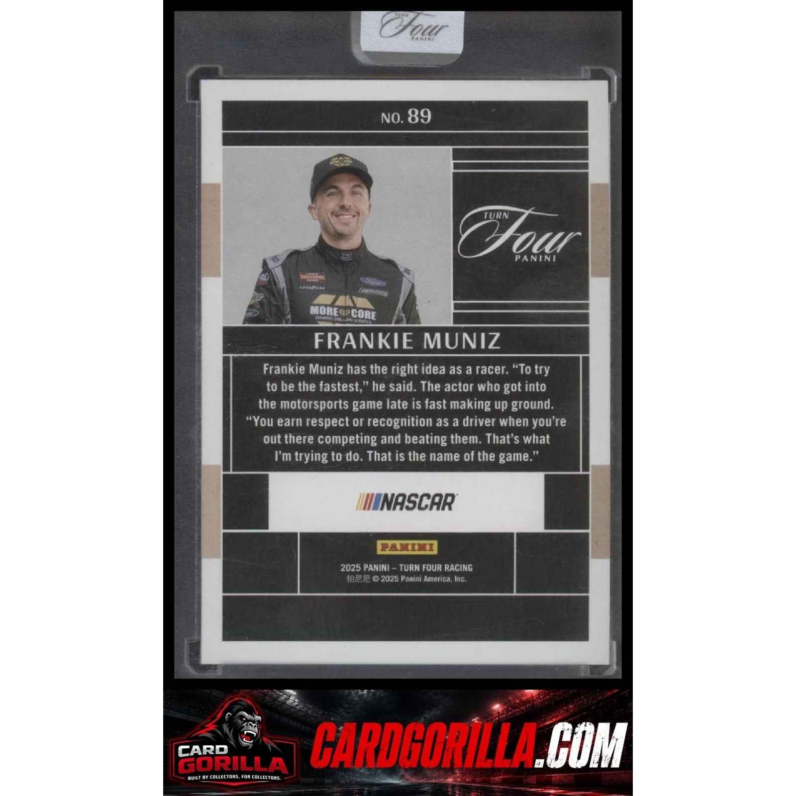 2025 Panini Turn Four #89 Frankie Muniz Red #/25 RC