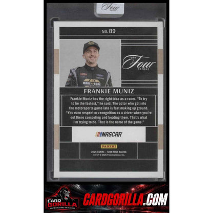 2025 Panini Turn Four #89 Frankie Muniz Red #/25 RC